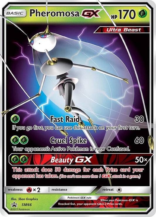 Pokemon Pheromosa GX SM66 SM Black Star Promos