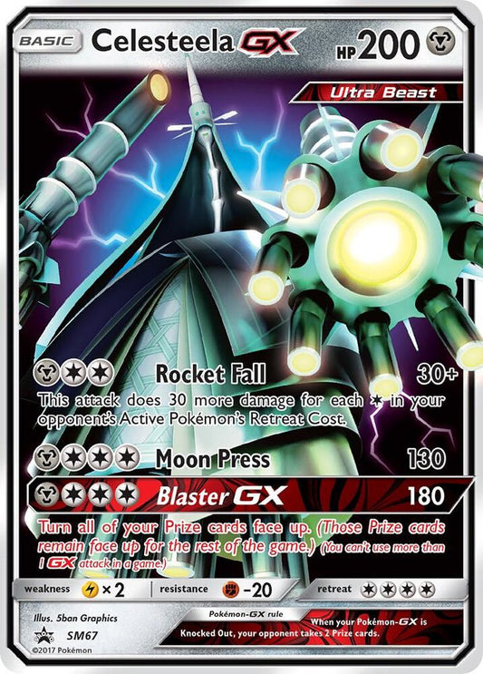 Pokemon Celesteela GX SM67 SM Black Star Promos
