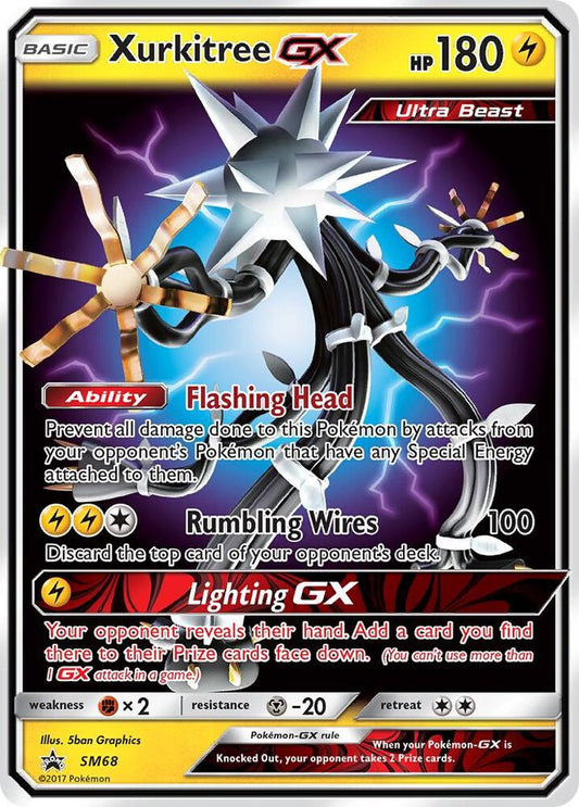 Pokemon Xurkitree GX SM68 SM Black Star Promos