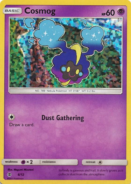 Pokemon Cosmog 6/12 McDonald's Collection 2017