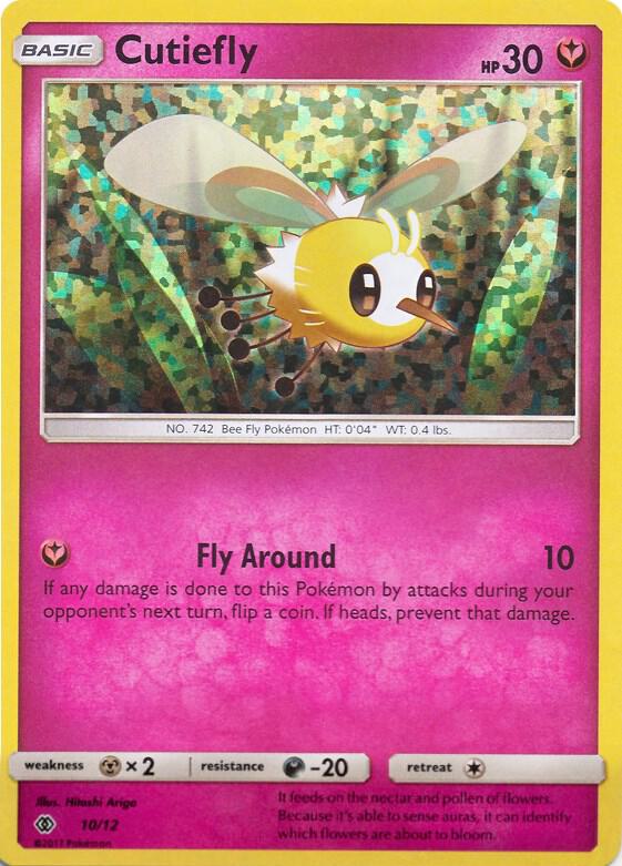 Pokemon Cutiefly 10/12 McDonald's Collection 2017