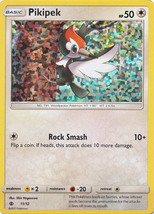 Pokemon Pikipek 11/12 McDonald's Collection 2017