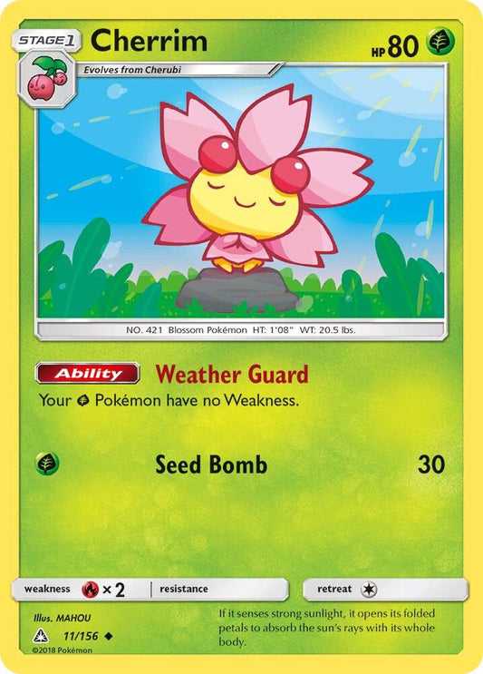Pokemon Cherrim 11/156 Ultra Prism