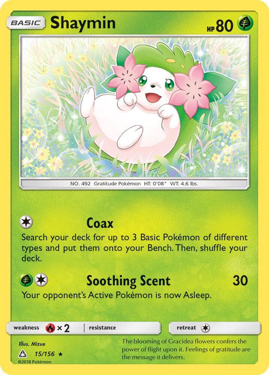 Pokemon Shaymin 15/156 Ultra Prism