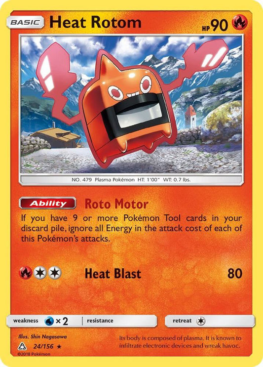 Pokemon Heat Rotom 24/156 Ultra Prism