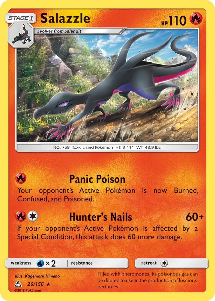 Pokemon Salazzle 26/156 Ultra Prism