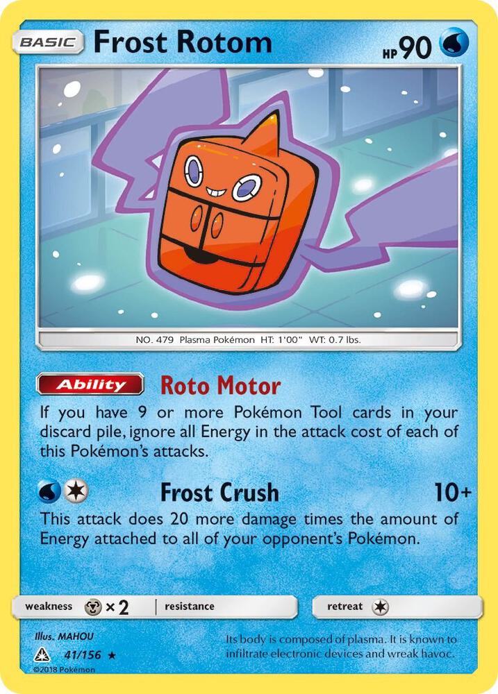 Pokemon Frost Rotom 41/156 Ultra Prism