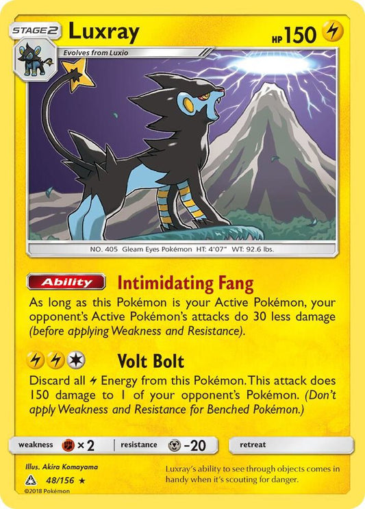 Pokemon Luxray 48/156 Ultra Prism