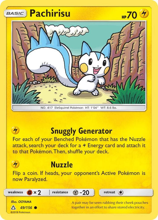 Pokemon Pachirisu 49/156 Ultra Prism