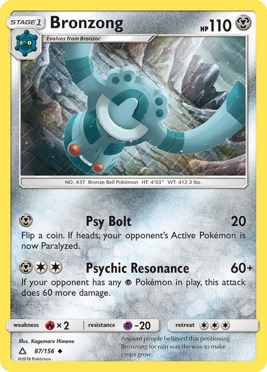 Pokemon Bronzong 87/156 Ultra Prism