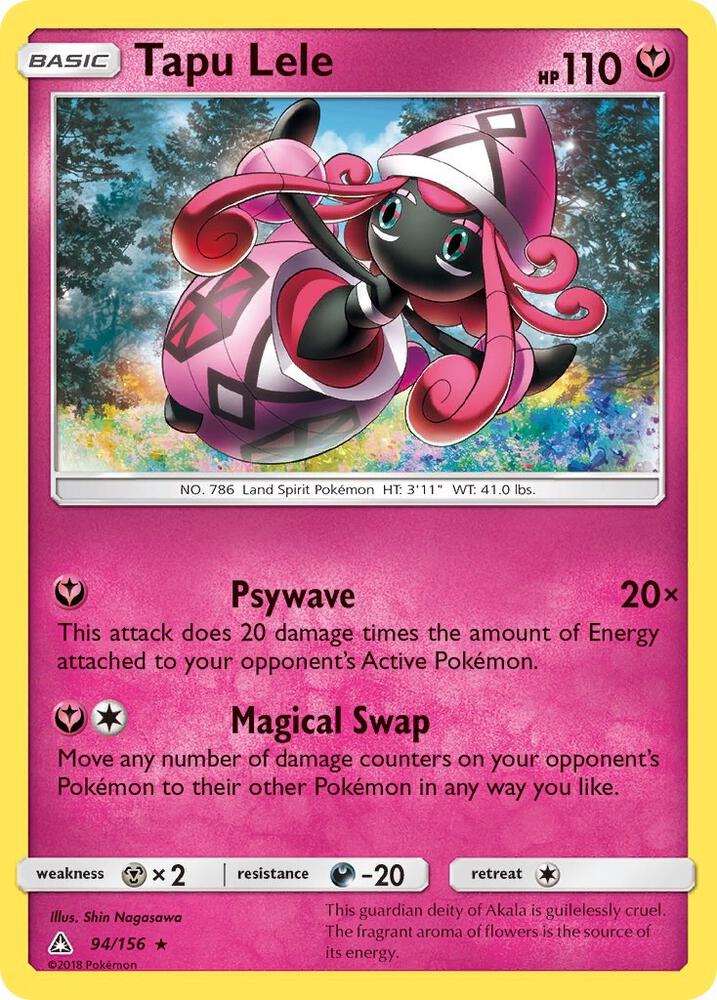 Pokemon Tapu Lele 94/156 Ultra Prism