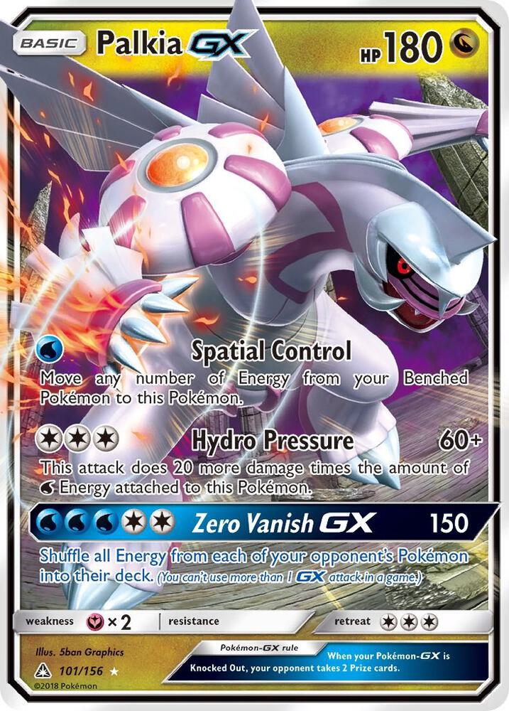 Pokemon Palkia GX 101/156 Ultra Prism