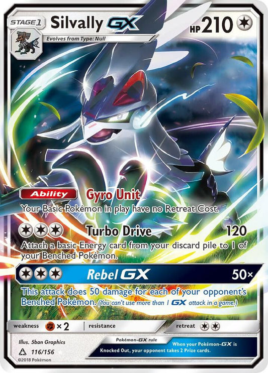 Pokemon Silvally GX 116/156 Ultra Prism