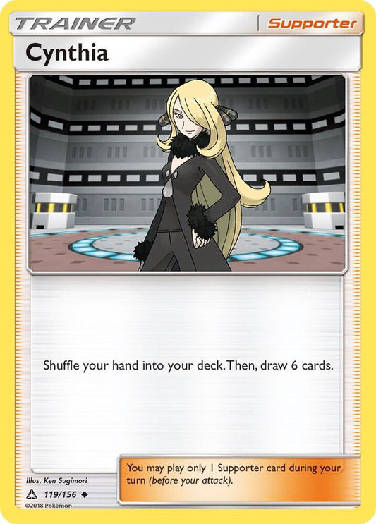 Pokemon Cynthia 119/156 Ultra Prism