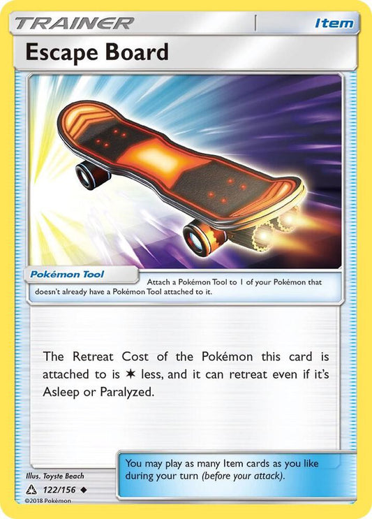 Pokemon Escape Board 122/156 Ultra Prism