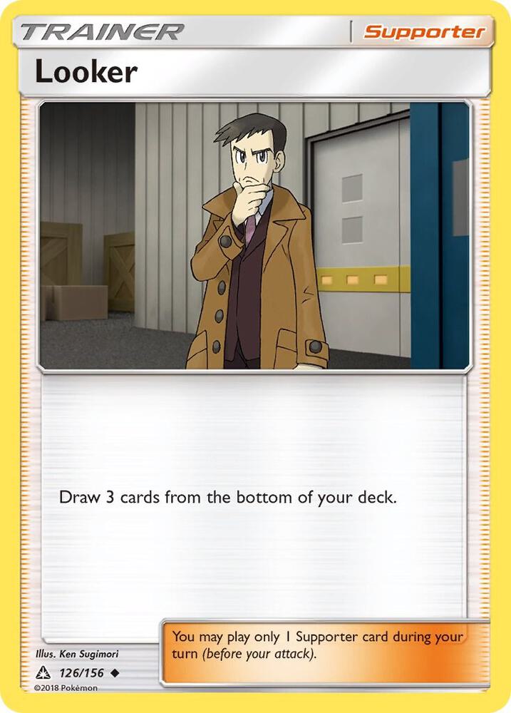 Pokemon Looker 126/156 Ultra Prism