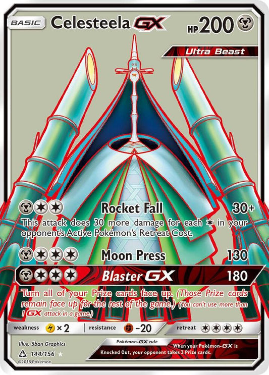 Pokemon Celesteela GX 144/156 Ultra Prism