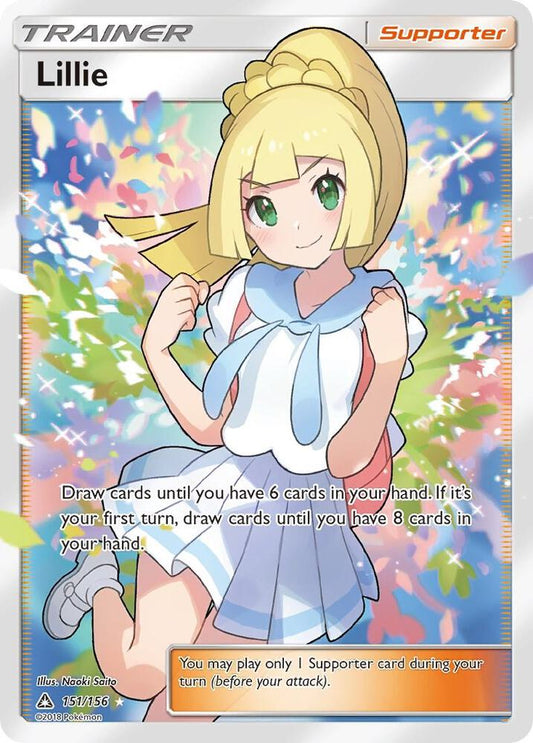 Pokemon Lillie 151/156 Ultra Prism