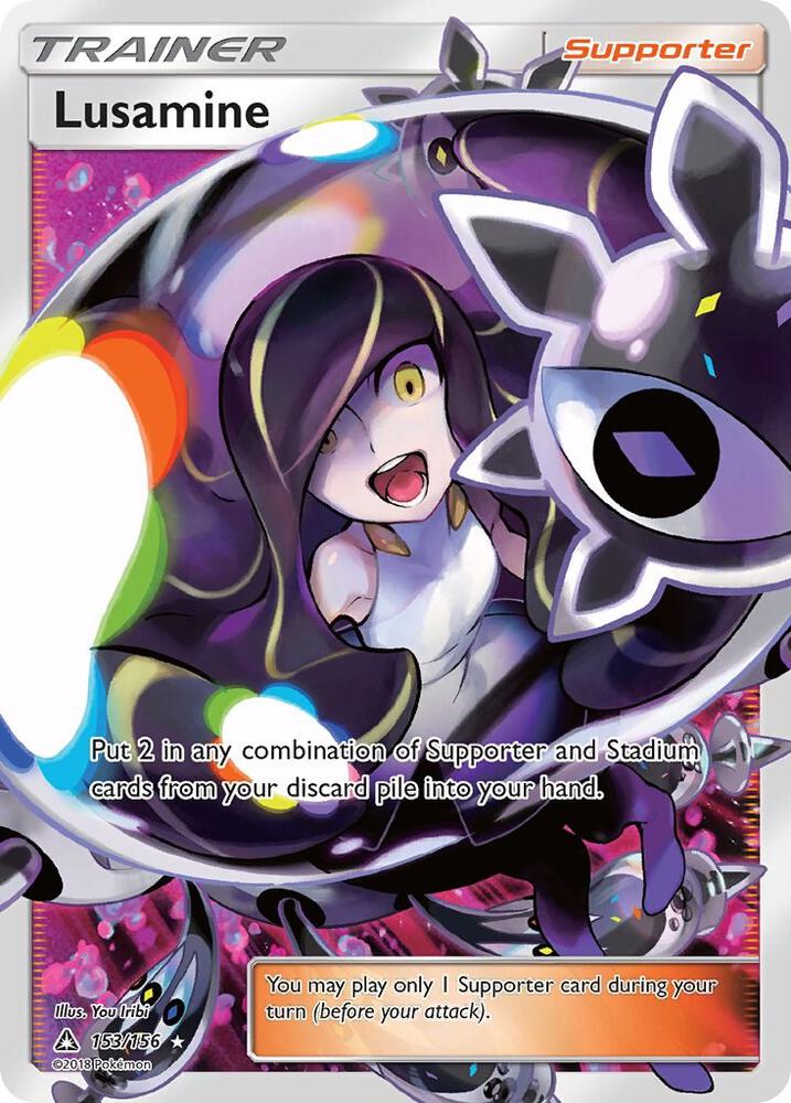 Pokemon Lusamine 153/156 Ultra Prism