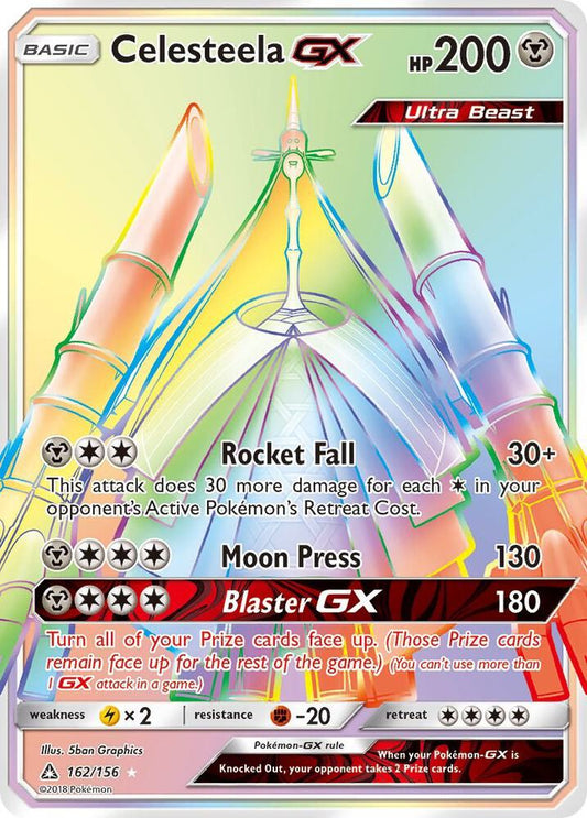 Pokemon Celesteela GX 162/156 Ultra Prism