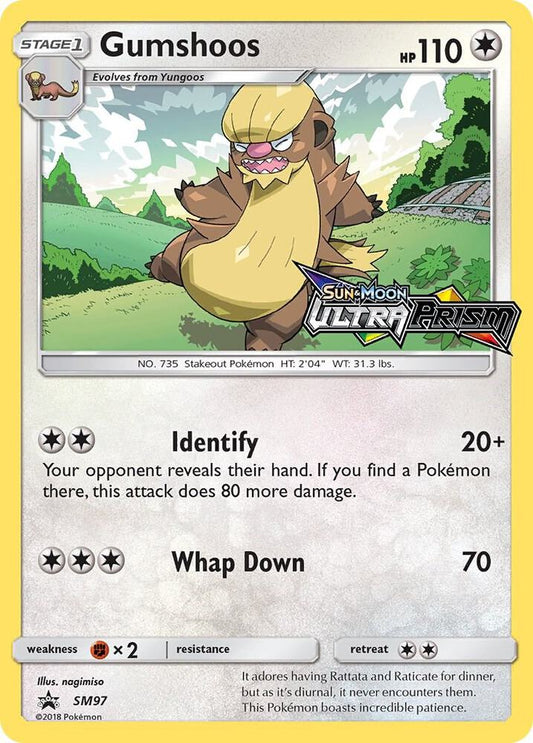 Pokemon Gumshoos SM97 SM Black Star Promos