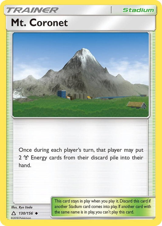Pokemon Mt. Coronet 130/156 Ultra Prism