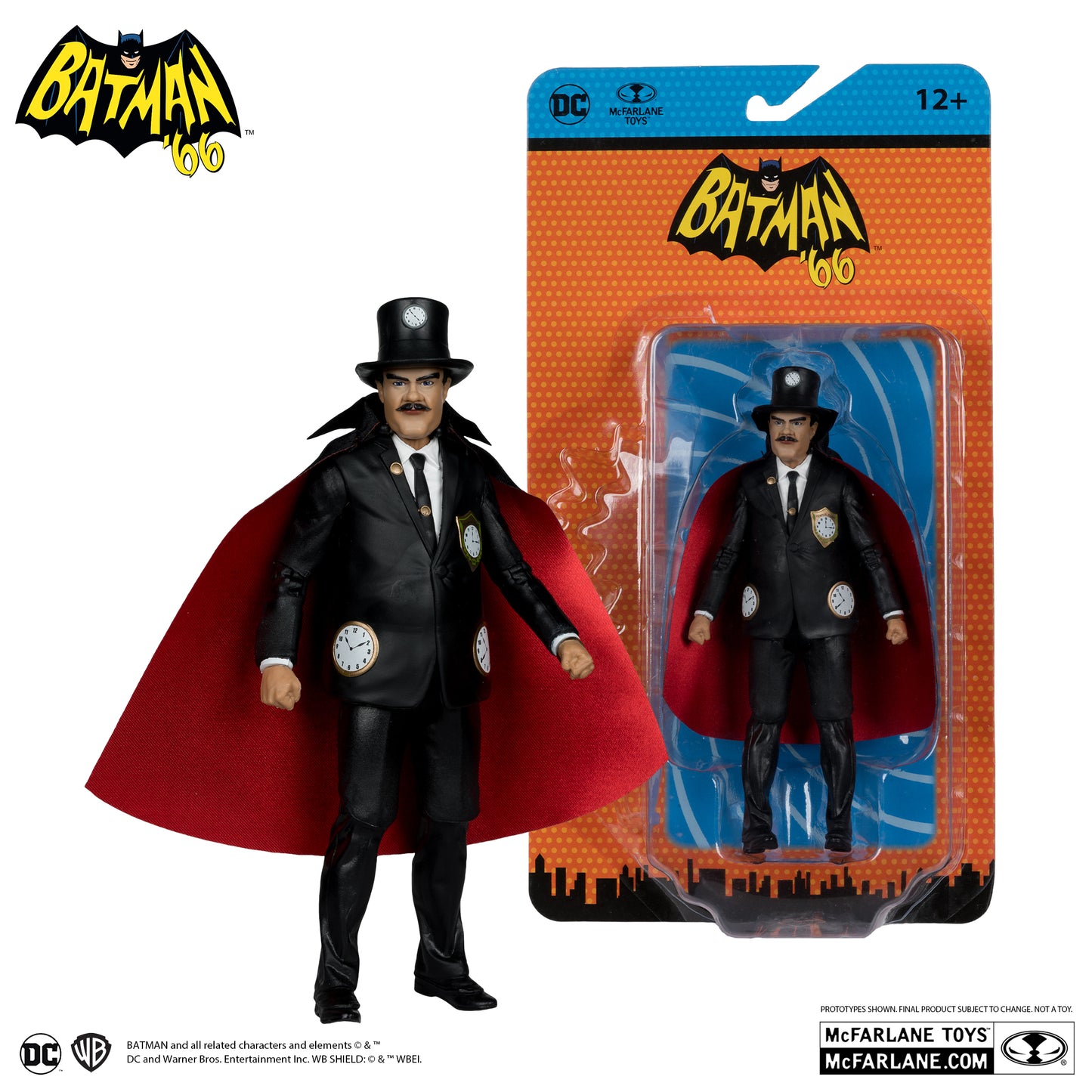 McFarlane Toys Batman 1966 Classic Series Clock King Action Figure Wave 11