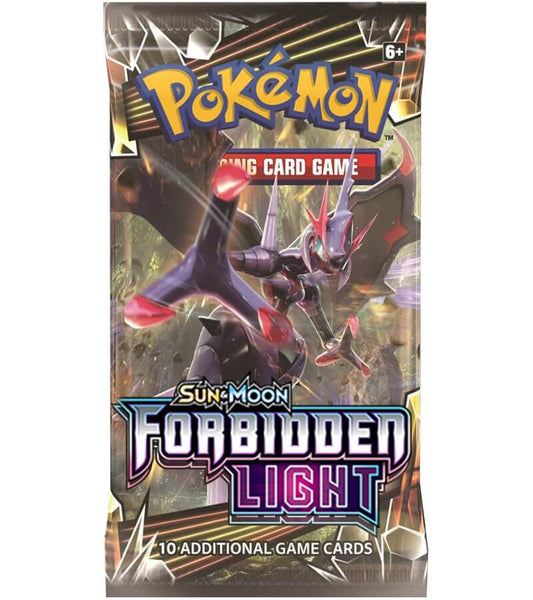 Pokemon Sun & Moon Forbidden Light Booster Pack