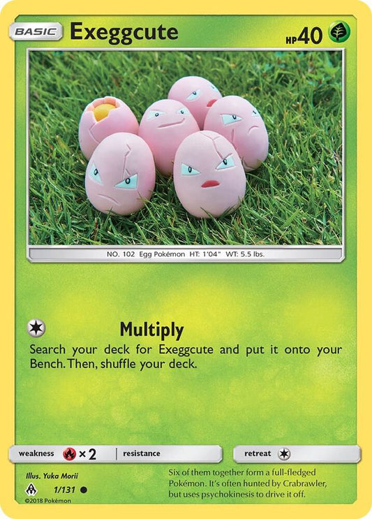 Pokemon Exeggcute 1/131 Forbidden Light