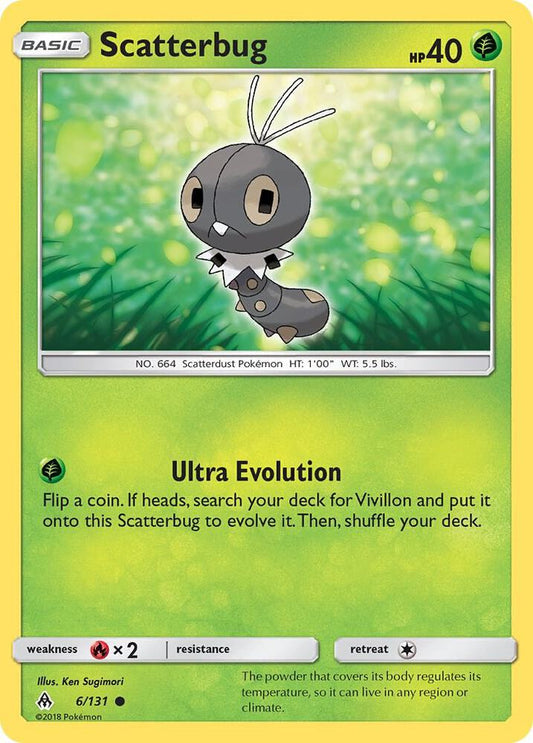 Pokemon Scatterbug 6/131 Forbidden Light