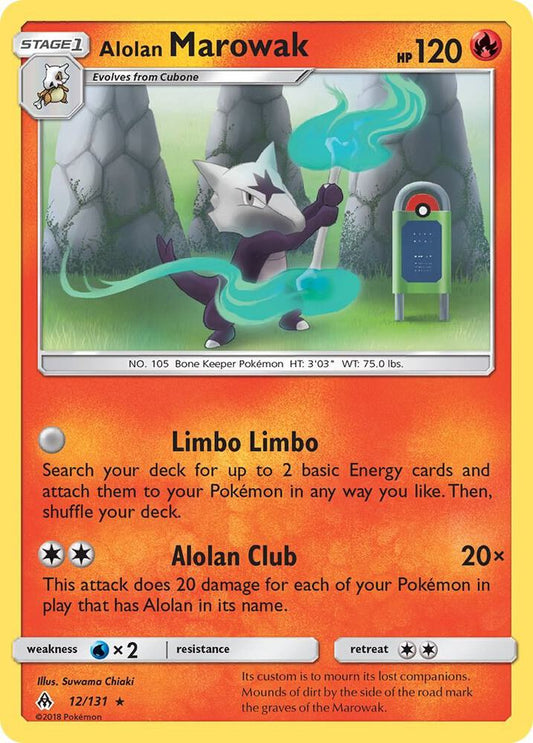 Pokemon Alolan Marowak 12/131 Forbidden Light