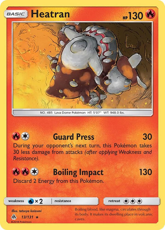 Pokemon Heatran 13/131 Forbidden Light