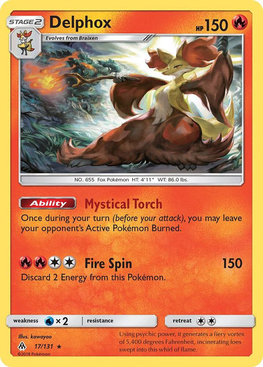 Pokemon Delphox 17/131 Forbidden Light