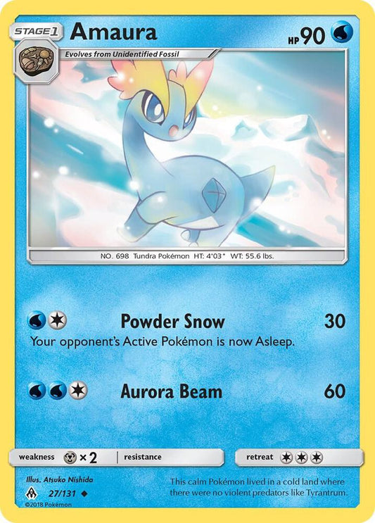 Pokemon Amaura 27/131 Forbidden Light