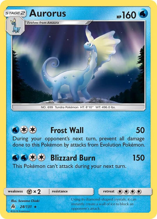Pokemon Aurorus 28/131 Forbidden Light