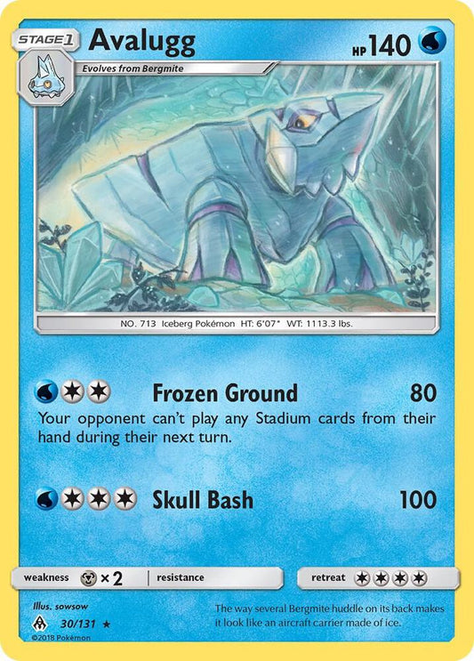 Pokemon Avalugg 30/131 Forbidden Light
