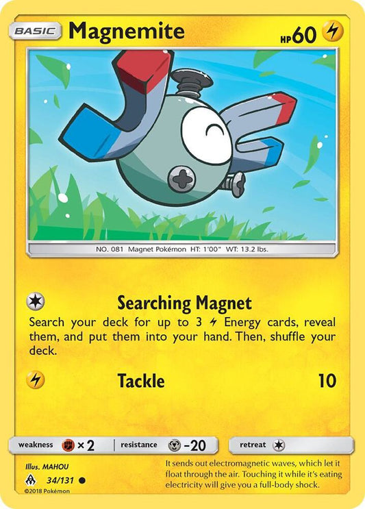 Pokemon Magnemite 34/131 Forbidden Light