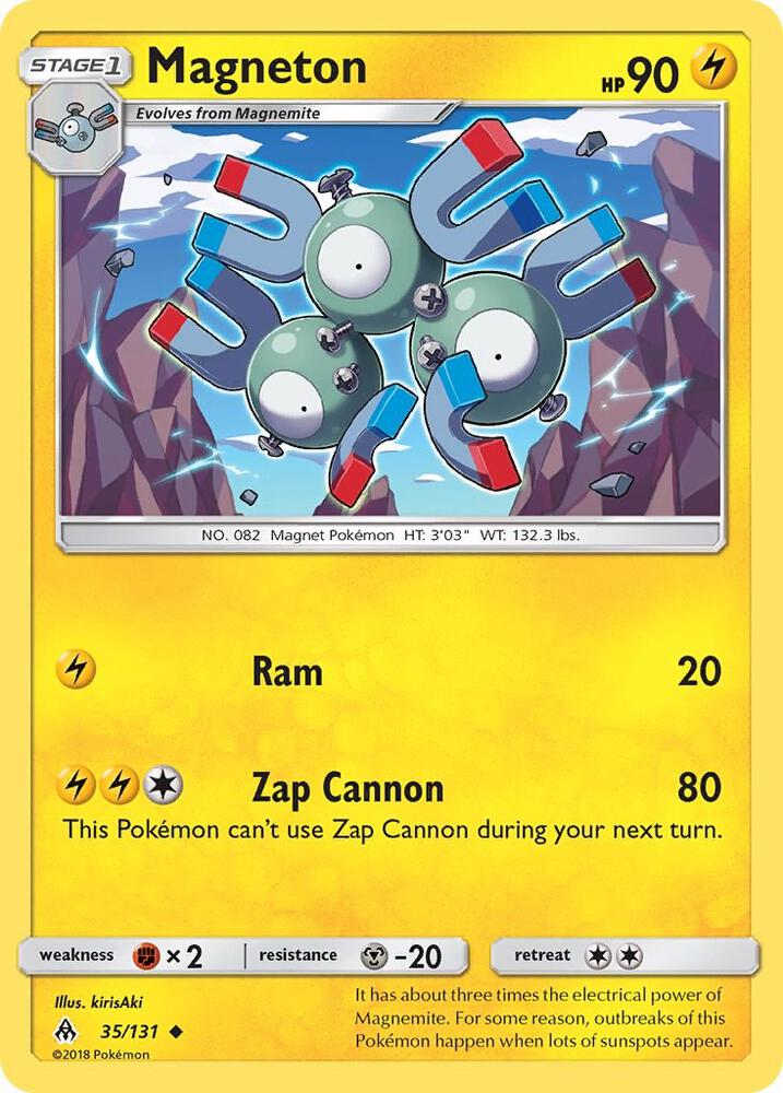 Pokemon Magneton 35/131 Forbidden Light
