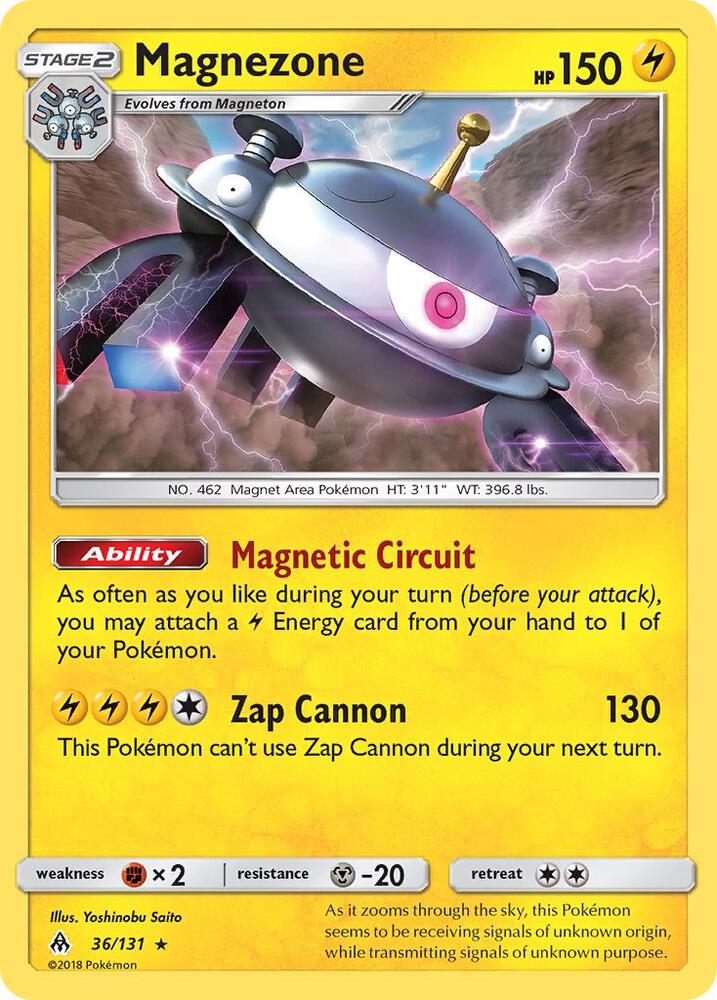 Pokemon Magnezone 36/131 Forbidden Light