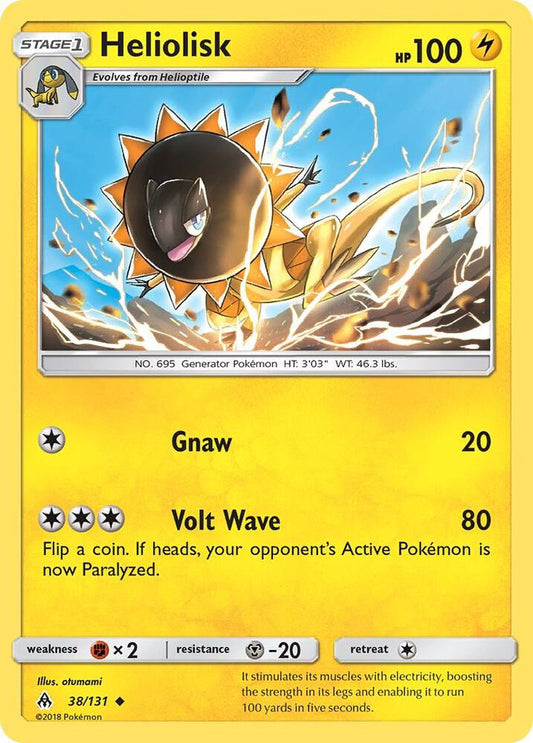 Pokemon Heliolisk 38/131 Forbidden Light