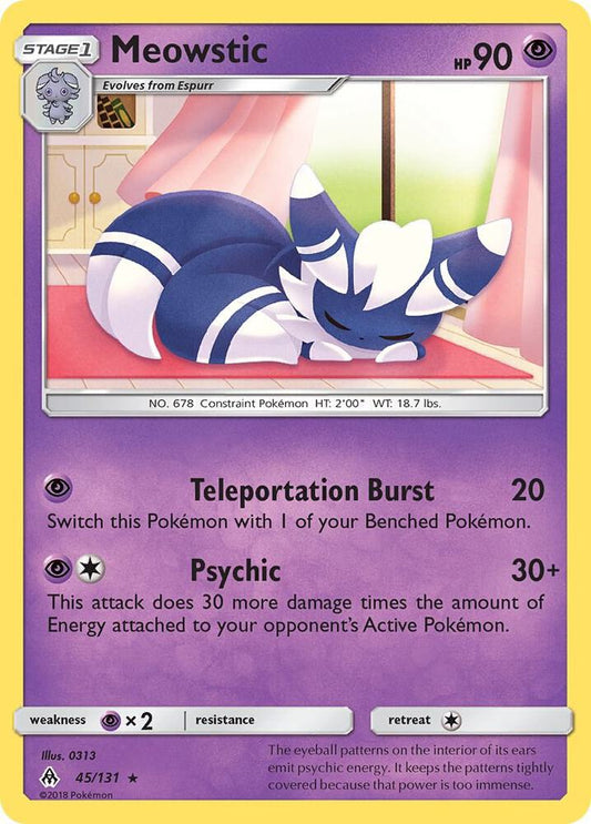 Pokemon Meowstic 45/131 Forbidden Light