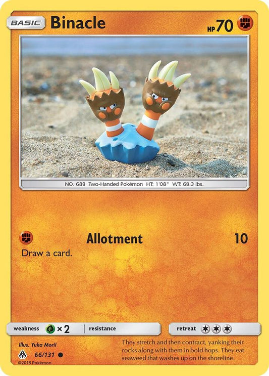 Pokemon Binacle 66/131 Forbidden Light