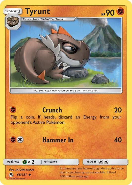 Pokemon Tyrunt 68/131 Forbidden Light