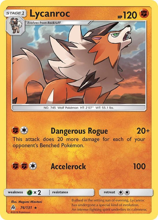 Pokemon Lycanroc 76/131 Forbidden Light