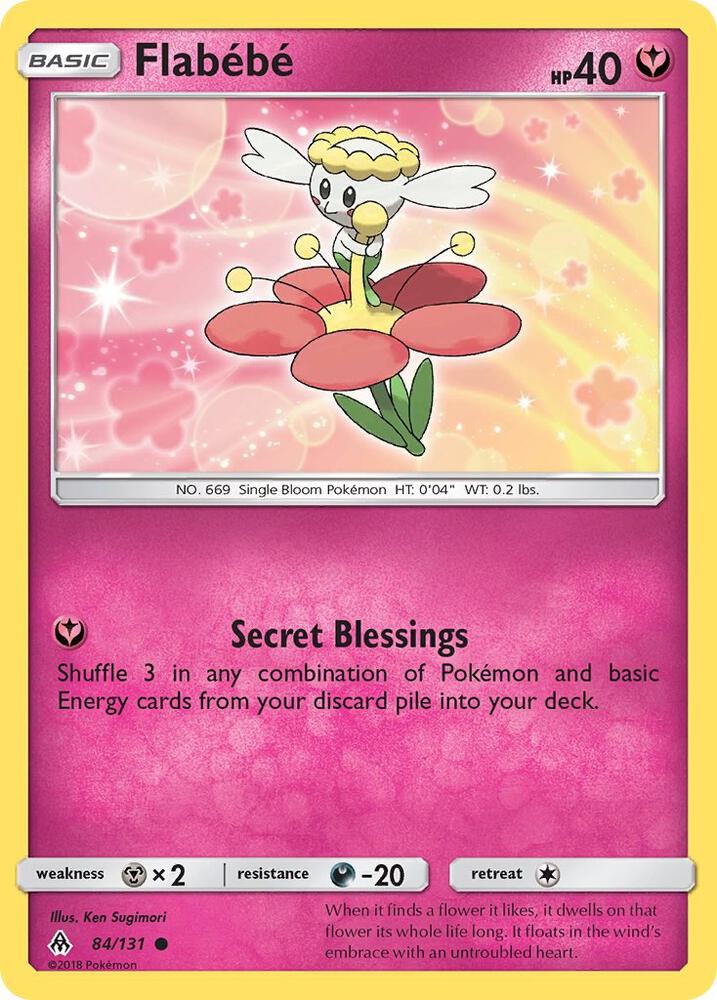 Pokemon Flabébé 84/131 Forbidden Light