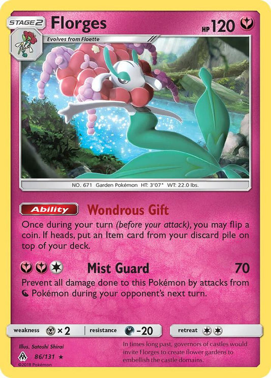 Pokemon Florges 86/131 Forbidden Light