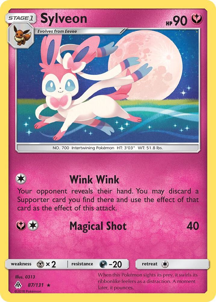 Pokemon Sylveon 87/131 Forbidden Light