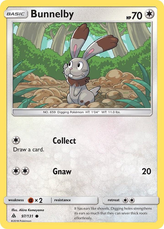 Pokemon Bunnelby 97/131 Forbidden Light