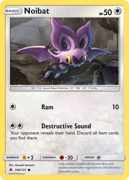 Pokemon Noibat 100/131 Forbidden Light