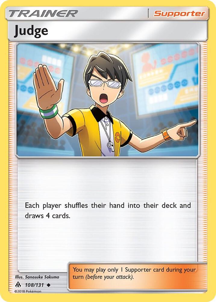 Pokemon Judge 108/131 Forbidden Light